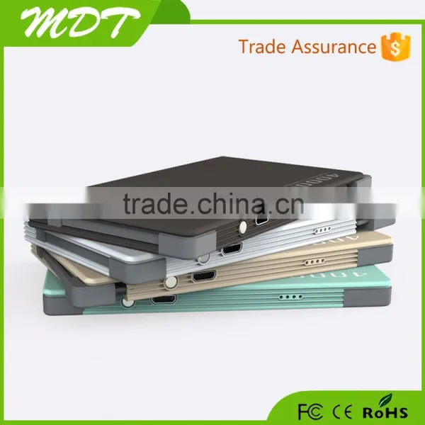 4000mah Backup Power Bank Mobile Phone Charging Built in Cable Power Bank for Iphone photo-5
