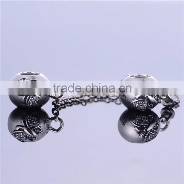 Fashionable Butterfly Pattern Design 925 Sterling Silver Charms Bracelet photo-5