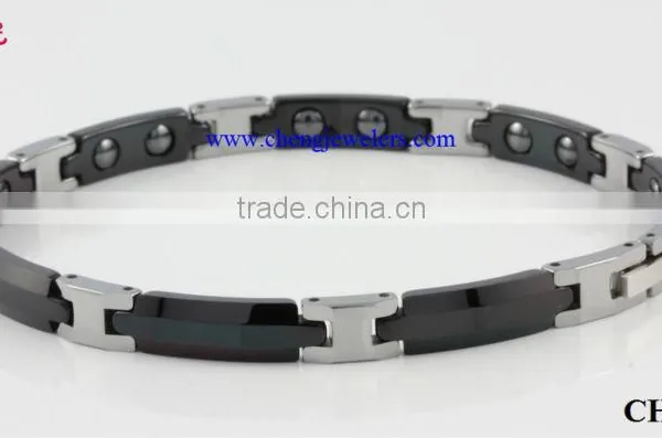 New Jewelry Tungsten Carbid Health Energy Bracelet photo-3