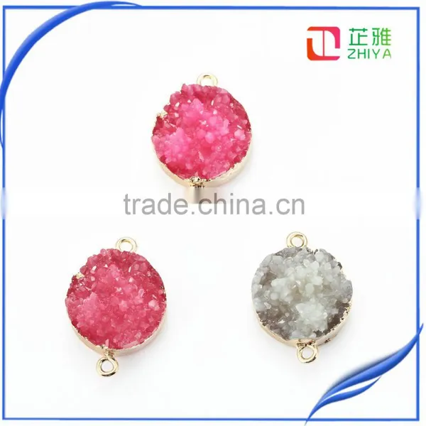 2016 Hot Sale Resin Druzy Pendant Wholesale Druzy Jewelry photo-4