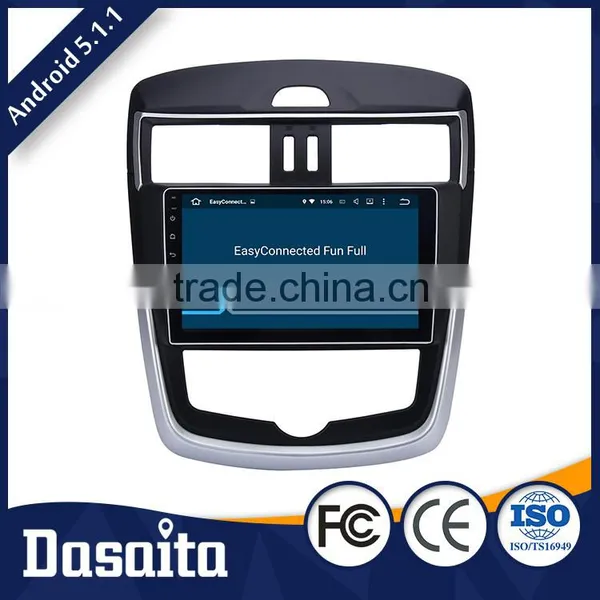Cheap10.2 Inch High Quality Double Din Quad Core Black Screen Car Gps Dvd Player for Nissan Tiida 2016 AUTO AC photo-3
