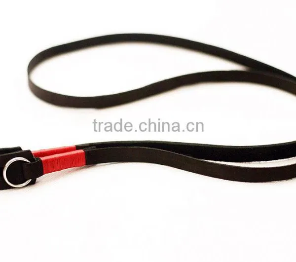 10mm Leather Black Camera Neck Shoulder Strap photo-2