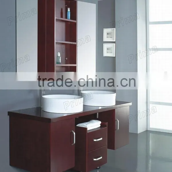 Modern Bathroom Cabinet With Glass Sink photo-4