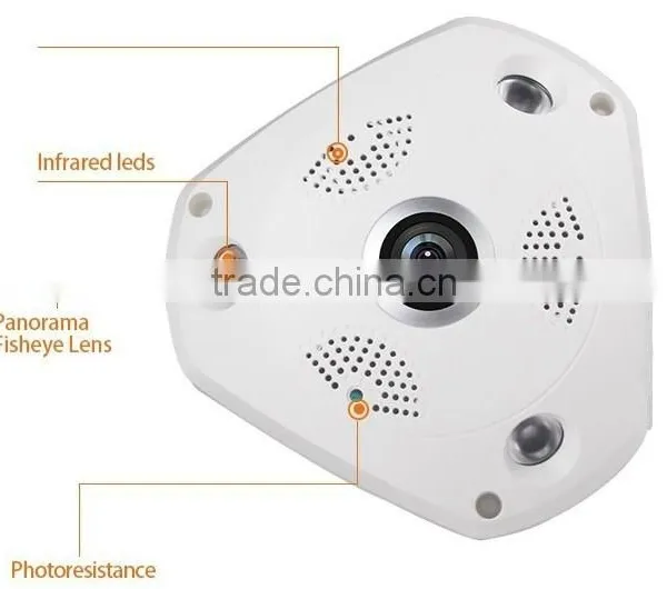 360 Visual Angle VR Camera Wireless P2P Camera photo-3