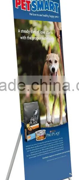 Stable Easy Setup Butterfly X Banner Stand for Advertisement photo-2
