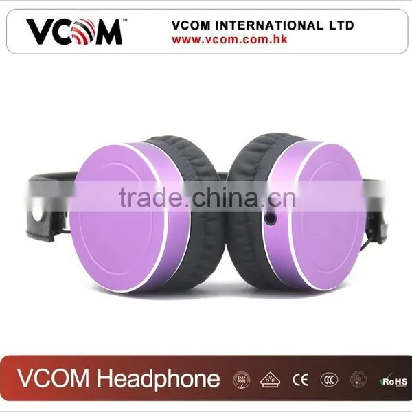 VCOM Metal Shell Bast Bess Headphone for Music With Factory Price photo-2