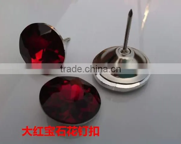 New Coming Trendy Style Crystal Rhinestone Button 22mm With Good Offer photo-5