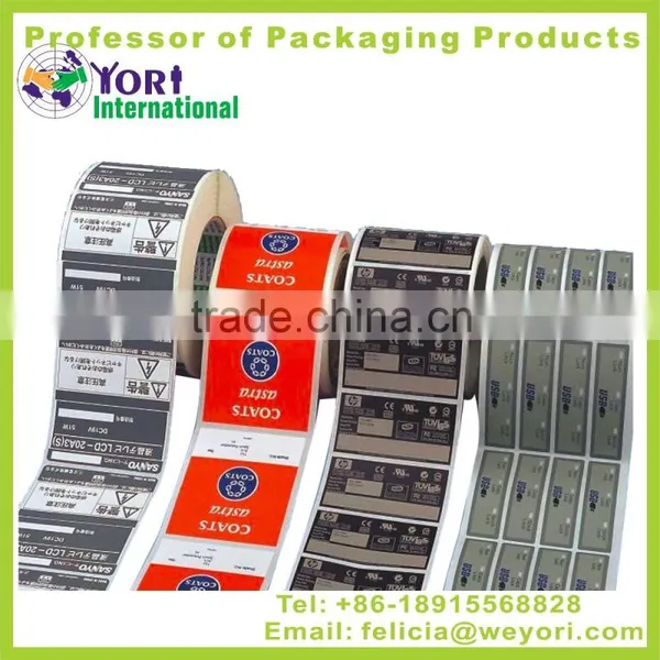Yori High Quality Printing Label Pvc Sticker 3m Sticker Paper photo-3