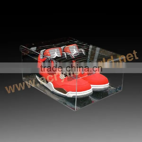 Clear Acrylic Shoe Boxes/ Shoes Display Box photo-3
