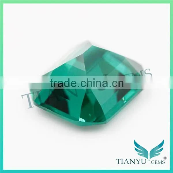 Free Samples Wholesale Gemstone for Jewelry Synthetic #22 Emerlad Cut Nano Sital Gems Price photo-2