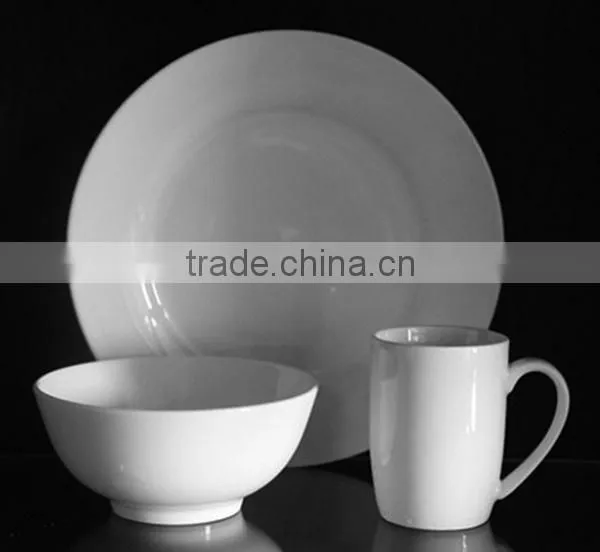 24pcs Bone China Dinnerware Sets Hotel Restaurant photo-3