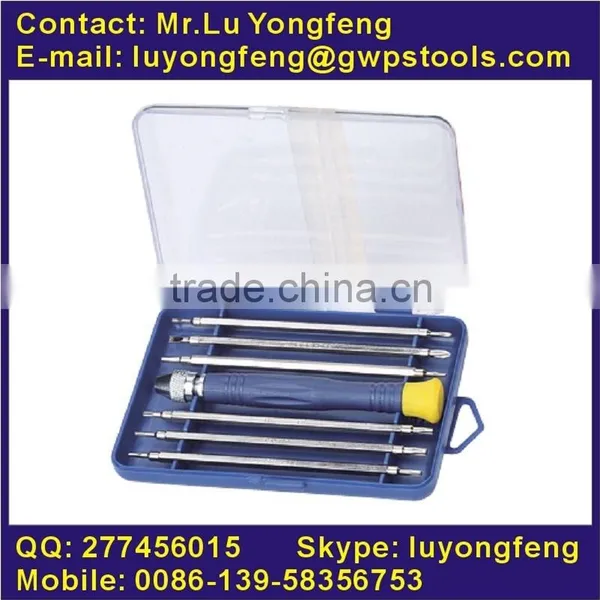 6pcs cr-v double-end precision screwdriver set