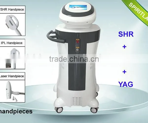 Beauty Salon Best Choice Multifunctional Professional Permanent Hair Removal IPL RF+Nd YAG Laser Multifunction Machine photo-2