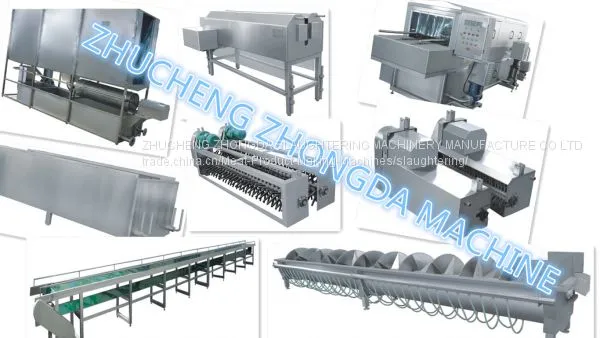 FULL CHICKEN SLAUGHTERING MACHINE Line photo-2