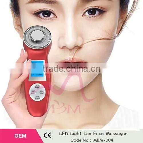 LED Therapy Face Lift Machine EMS Handheld Wrinkle Remove Device photo-3
