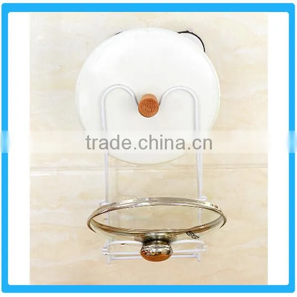 Plastic Kitchen Pot Cover Storage Rack photo-2