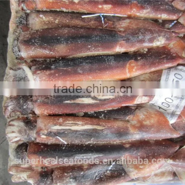 Frozen Illex Argentina Squid 100-150g photo-2