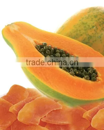 Papaya Dry, Natural Orange, Rich in Carbohydrates