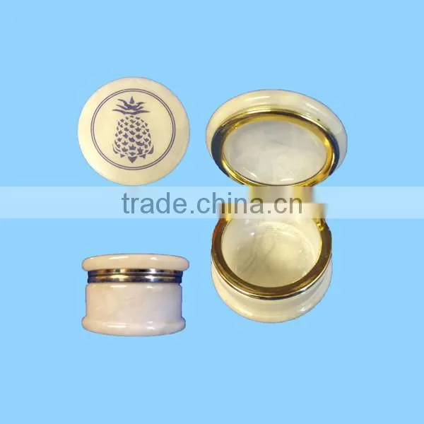 White Ceramic High End Trinket Jewelry Box for Sale