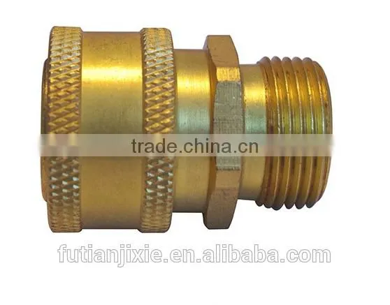 3/8 QD Socket and M22*1.5 Male Metric Thread Adapter, High Pressure Washer Accessory