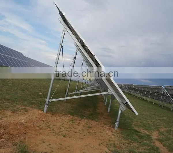Plastic Solar Ground Mounting System PV Panel Mounting System Photovoltaic Stent