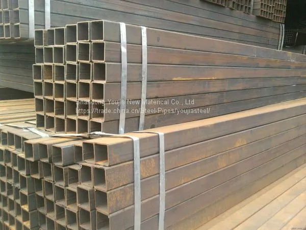 Black Square and Rectangular Carbon Steel Pipe