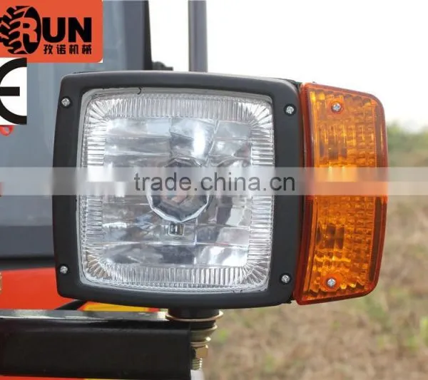 Everun ER08 Hydraulic Small Wheel Loader for Sale With 800KG Loading Capacity, Snow Blade and Overseas Service photo-2