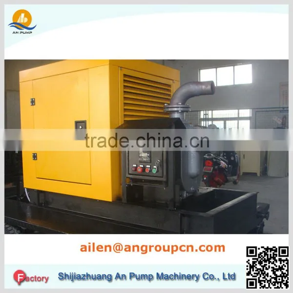 Skid Mounted Diesel Engine Self Priming Water Pump photo-3