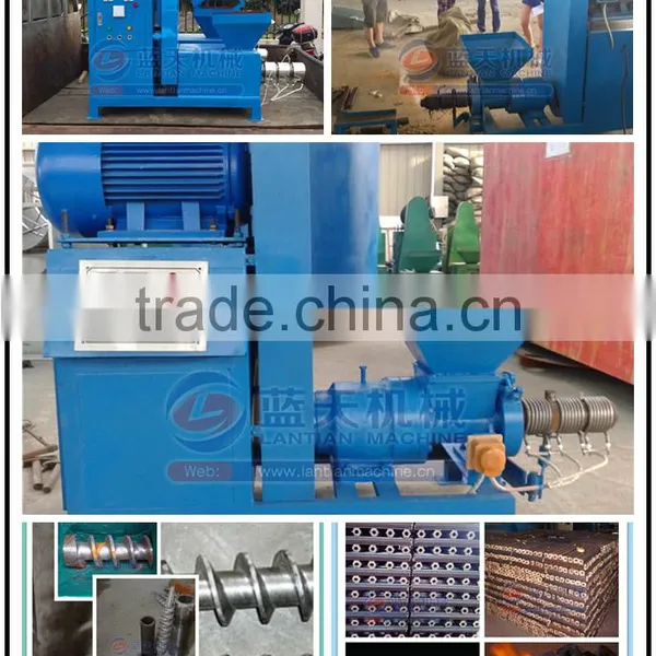 High Quality ISO Approved Wood Sawdust Briquettes Manufacturing Machines Charcoal Briquette Extruder Machine for Making Rod photo-5