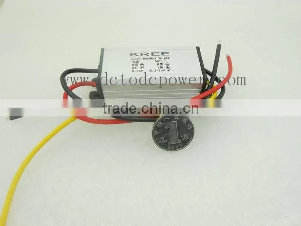 12v Turn 5V24V Turn 5V8 to 40VDC-DC Buck Regulator Adjustable Power Car Power Converter Module photo-3