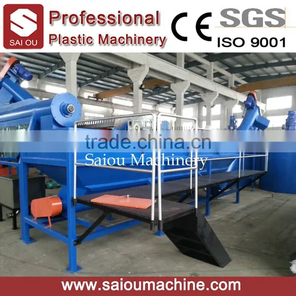 Pet Bottele Flakes Washing Crushing Drying Recycling Machine photo-2