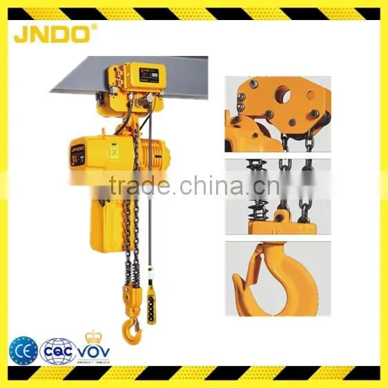 3 Ton Fixed Type Chain Electric Hoist With Overload Protection photo-2