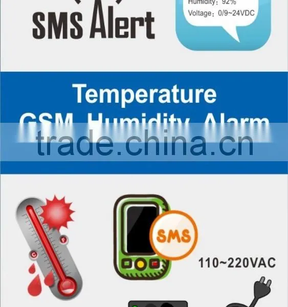 Wireless GSM SMS Temperature Humidity Power Failure Monitoring Control Alarm photo-3