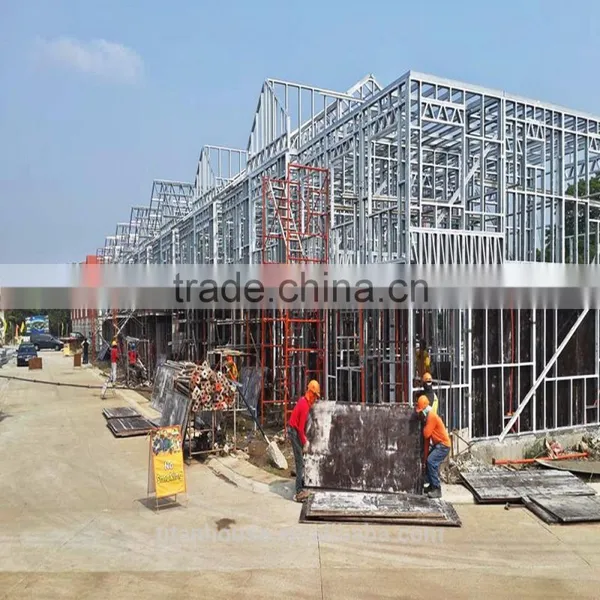 Low Cost Light Steel Prefabricated Bungalow Plans photo-3
