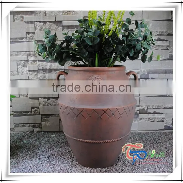 Popular Fiberglass Rustic Flower Pots& Planters photo-2