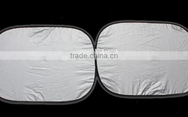 Foldable Car Window Sunshade With Suction Cups photo-4