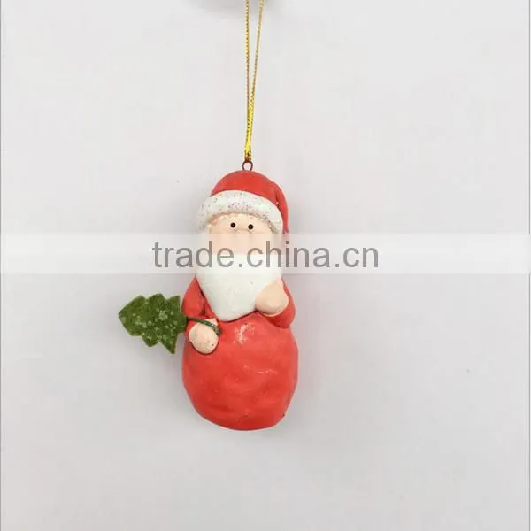 Made in China Small Santa Claus Christmas Wall Hanging Decorations photo-2