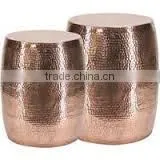 Metal Furniture Hammered Copper Table photo-2