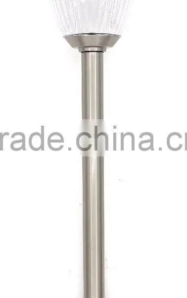 8pk Stainless Steel Solar Path Light Outdoor LED Landscape Lawn Garden Lamp- 115 mm photo-2