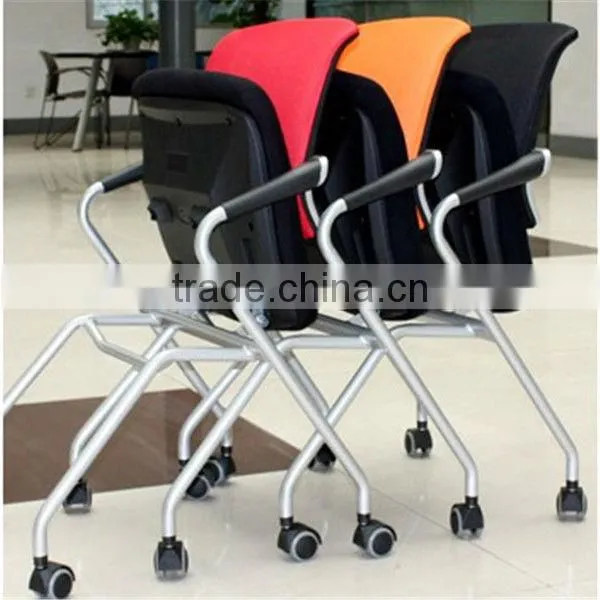 Stackable Office Chair With Folding Seat photo-4