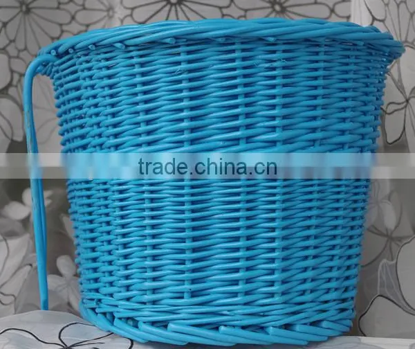 Wicker Hot Sale Shopping Bike Baskets photo-5