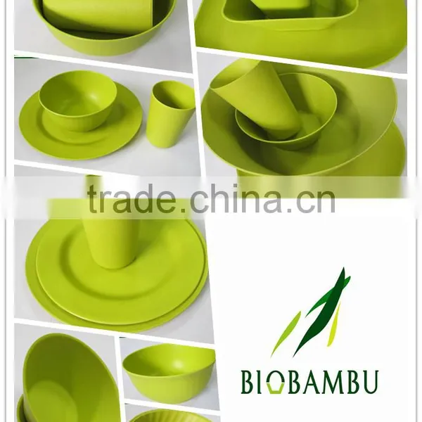 Long-lasting Quality Assurance Eco Bamboo Fiber Dinnerware Sets photo-3