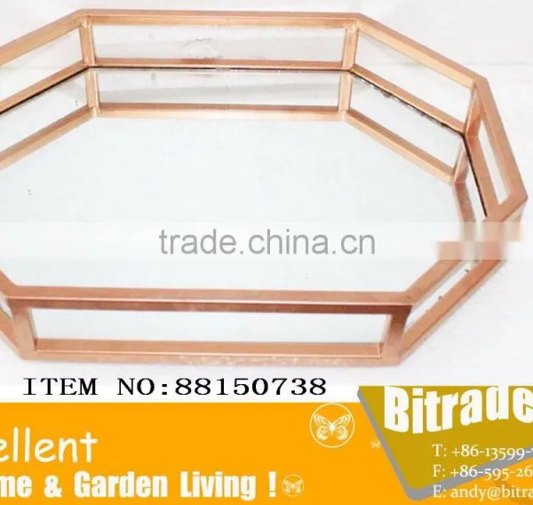 Metal Mirror Serving Tray photo-3