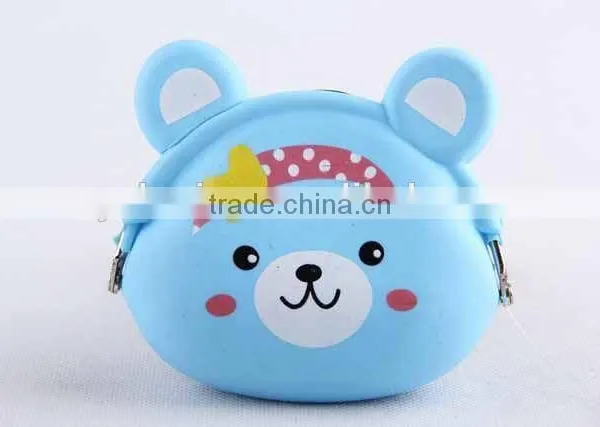 Bear Design Coin Purse/Silicone Purse photo-3
