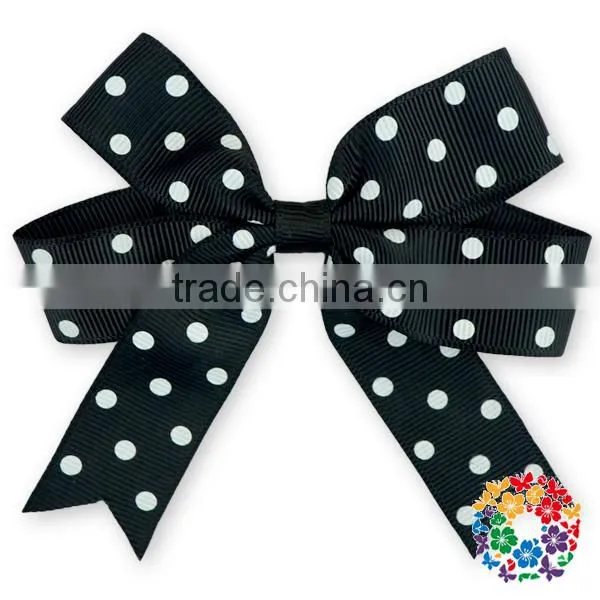 Wholesale Cartoon Pattern Girls Hair Bows With Clips Ribbon Tutu Hair Bow Holder photo-4