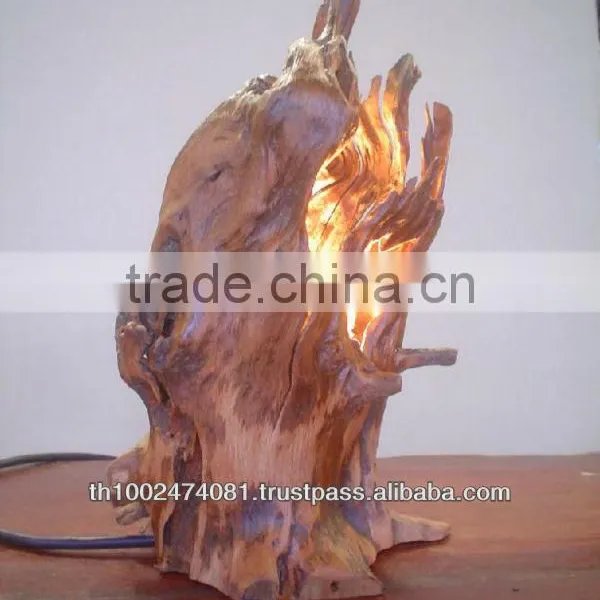 Driftwood Ball Lamp photo-5