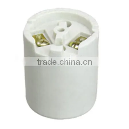 CE RoHS Certificated E26 E27 Glazed Ceramic Lampholder With Cable photo-4