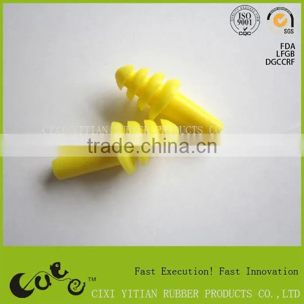 silicone earplug sound-proof silicone earplug Industry earplug