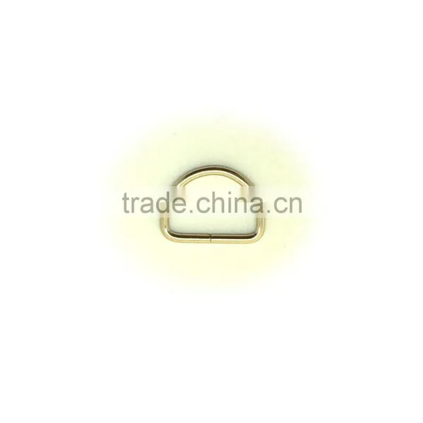Nickel Finish Metal D Ring / Metal Hardware Ring / Steel Rings photo-3