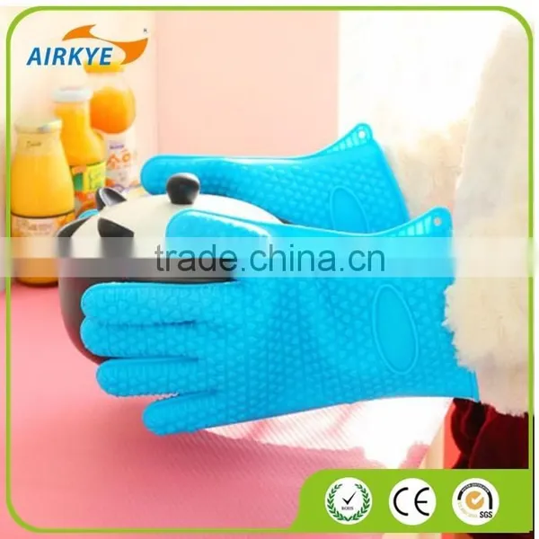 Kitchen Tool Heat Resistant Glove Oven Pot Holder Silicone Mitt Grip photo-5